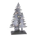Gerson Gray 3-D Forest Scene Indoor Christmas Decor 2492270